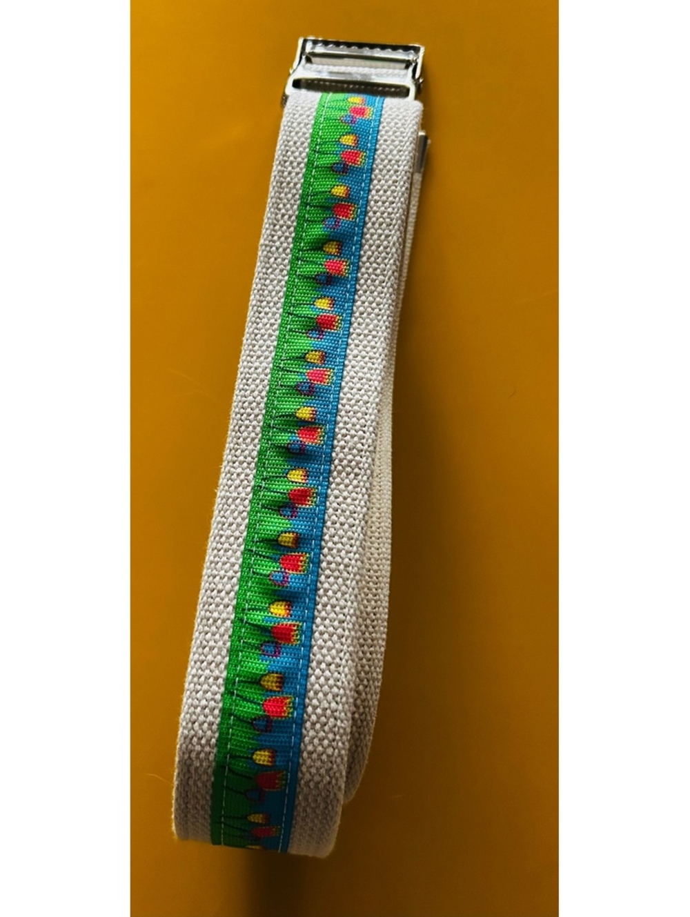 Posey Medical Gait Belt Tulip Floral Pattern Canvas Patient Transfer 52"